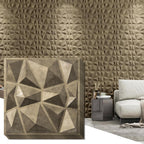 3d Wall Panels in Diamond Design 12"x12" Matt
