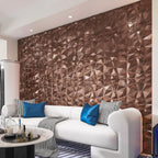 3d Wall Panels in Diamond Design 12"x12" Matt