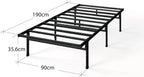 3FT Bed Frame 14.2'' Height Metal Base