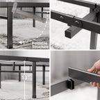 3FT Bed Frame 14.2'' Height Metal Base