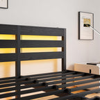 3FT Bed Frame with Charging Station and LED