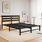 3FT Bed Frame with Charging Station and LED