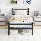 3FT Bed Frame with Headboard LED Lights