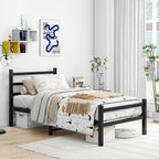 3FT Bed Frame with Headboard LED Lights