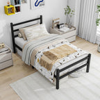 3FT Bed Frame with Headboard LED Lights