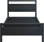 3FT Bed Frame with Wood Headboard