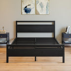 3FT Bed Frame with Wood Headboard