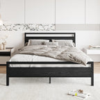 3FT Bed Frame with Wood Headboard