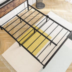 3FT Bed Frame with Wood Headboard