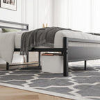 3FT Bed Frame with Wooden Headboard