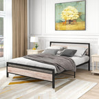 3FT Bed Frame with Wooden Headboard