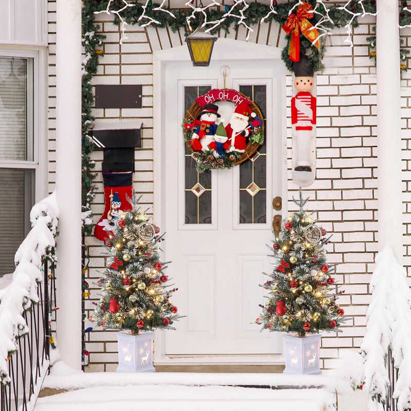 3FT Pre-Lit Christmas Tree Artificial Trees
