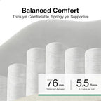 3FT Single Mattress Hybrid Pocket Sprung 20CM Deep