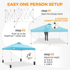 3m X Pop Up Gazebo Tent Instant