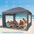 3m X Pop-Up Gazebo Waterproof Garden with 4
