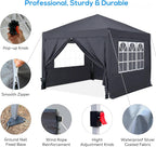 3m X Pop-Up Gazebo Waterproof Garden with 4