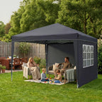 3m X Pop-Up Gazebo Waterproof Garden with 4