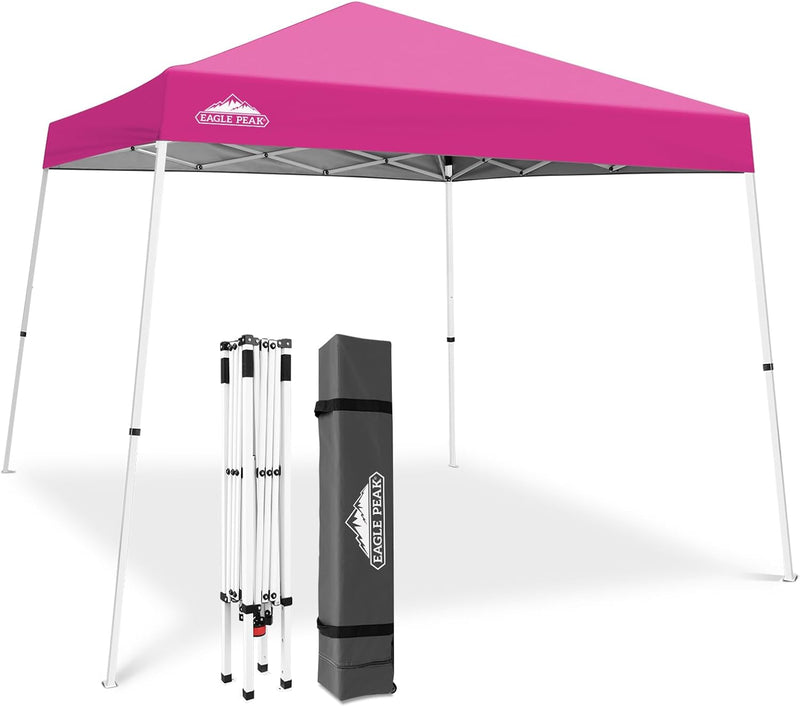 3m X Slant Leg Pop-Up Canopy Tent Instant