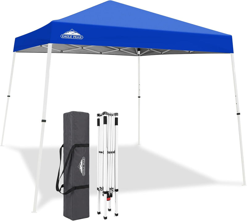 3m X Slant Leg Pop-Up Canopy Tent Instant
