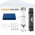 3m X Slant Leg Pop-Up Canopy Tent Instant