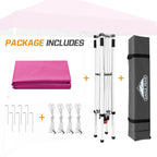 3m X Slant Leg Pop-Up Canopy Tent Instant