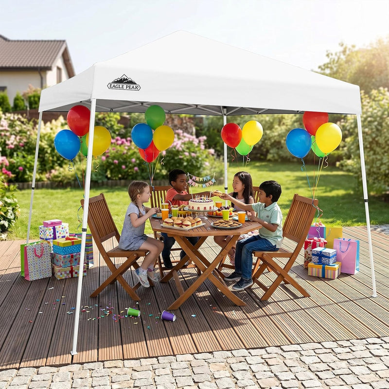 3m X Slant Leg Pop-Up Canopy Tent Instant