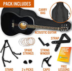 3rd Avenue Full Size 4 4 Acoustic Guitar