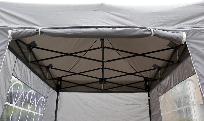 3x2m Pop Up Gazebo with 4 Side Walls