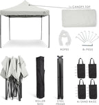 3x3m Heavy Duty Waterproof Pop Up Gazebo Steel