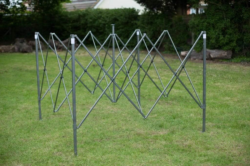 3x3m Heavy Duty Waterproof Pop Up Gazebo Steel