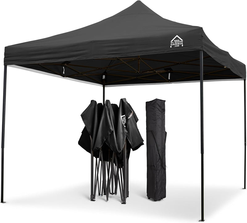 3x3m Heavy Duty Waterproof Pop Up Gazebo Steel