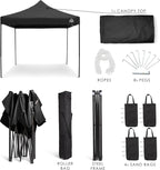 3x3m Heavy Duty Waterproof Pop Up Gazebo Steel