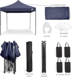 3x3m Heavy Duty Waterproof Pop Up Gazebo Steel
