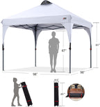 3x3m Pop-Up Gazebo Commercial with Accessories Pack