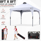 3x3m Pop-Up Gazebo Commercial with Accessories Pack