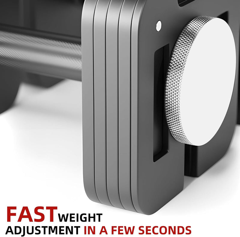 4-20KG Adjustable Dumbbells Single Dumbbell Quick Weight