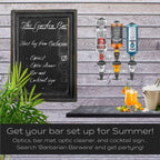 4 6 Bottle Optics for Spirits Bar Butler