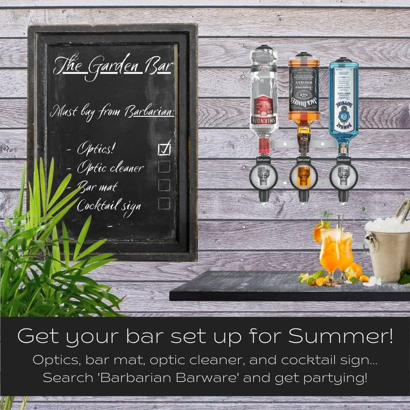 4 6 Bottle Optics for Spirits Bar Butler