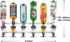 4 6 Bottle Optics for Spirits Bar Butler
