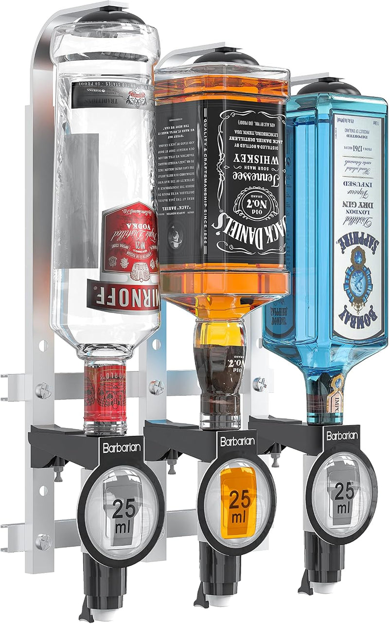 4 6 Bottle Optics for Spirits Bar Butler