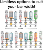 4 6 Bottle Optics for Spirits Bar Butler