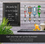 4 6 Bottle Optics for Spirits Bar Butler