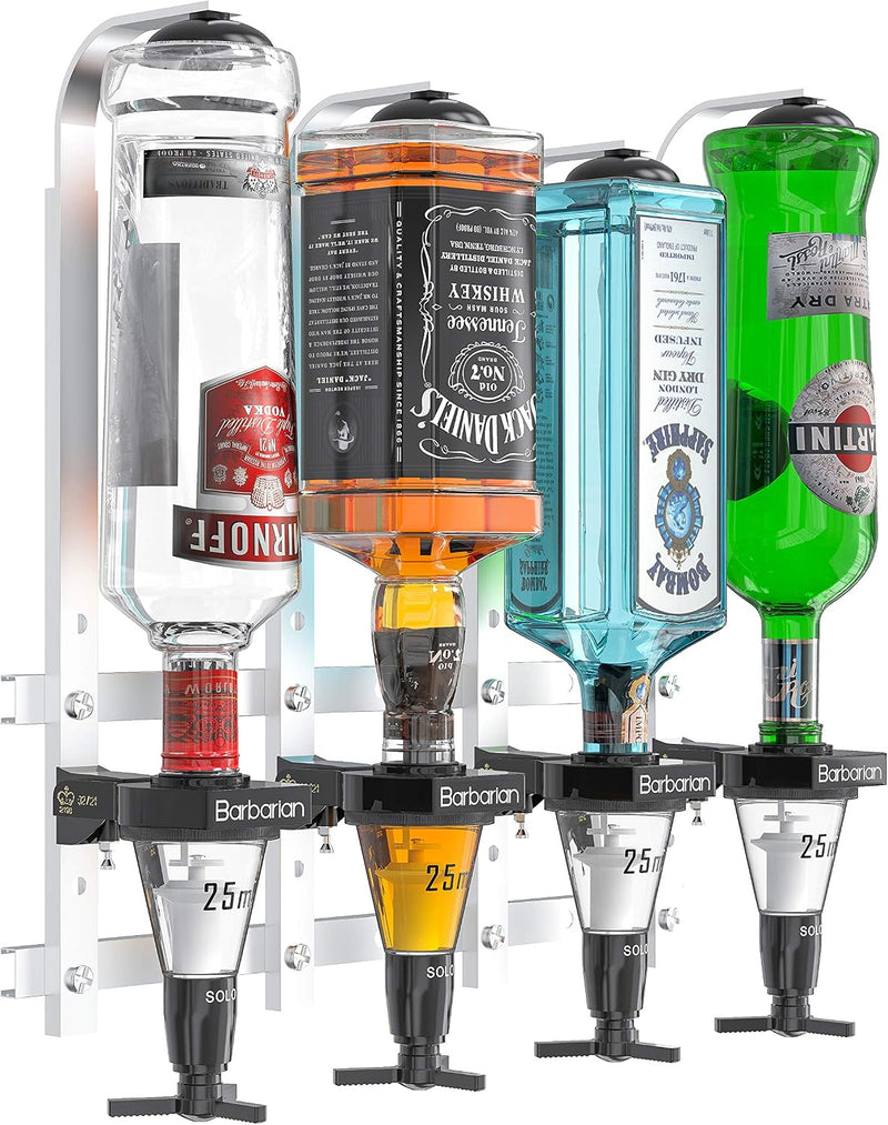 4 6 Bottle Optics for Spirits Bar Butler