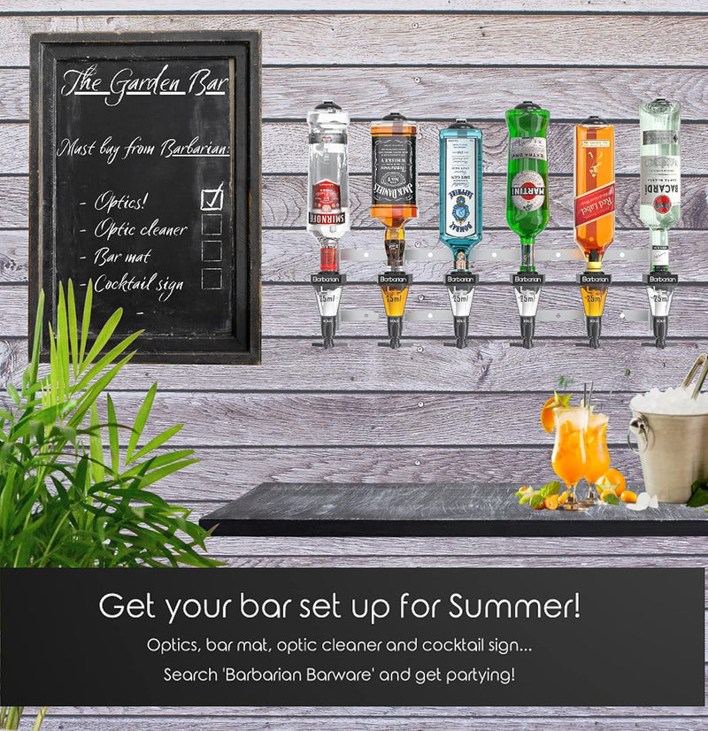 4 6 Bottle Optics for Spirits Bar Butler