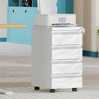 4 Drawers File Cabinet Metal Filing with Lock