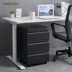 4 Drawers File Cabinet Metal Filing with Lock