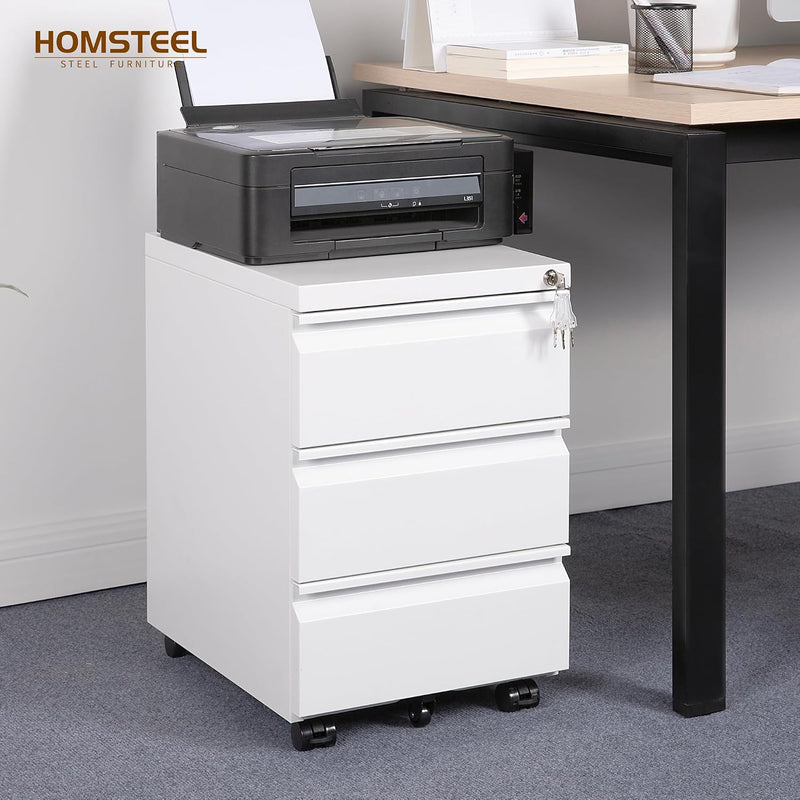 4 Drawers File Cabinet Metal Filing with Lock