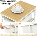 4 Drawers Storage Trolley on Wheels Plastic Craft