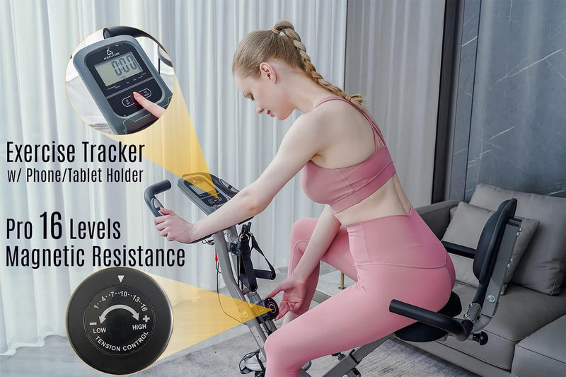 4- Exercise Bikes for Home Use Folding