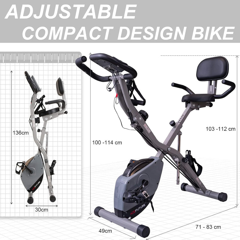 4- Exercise Bikes for Home Use Folding